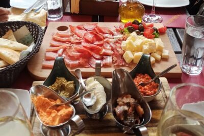 3 Hour Kotor Food Tour - Rick Steves' Recommended - Kotor Farmers Market: where prosciutto, cheese, olives, and grappa set the tone