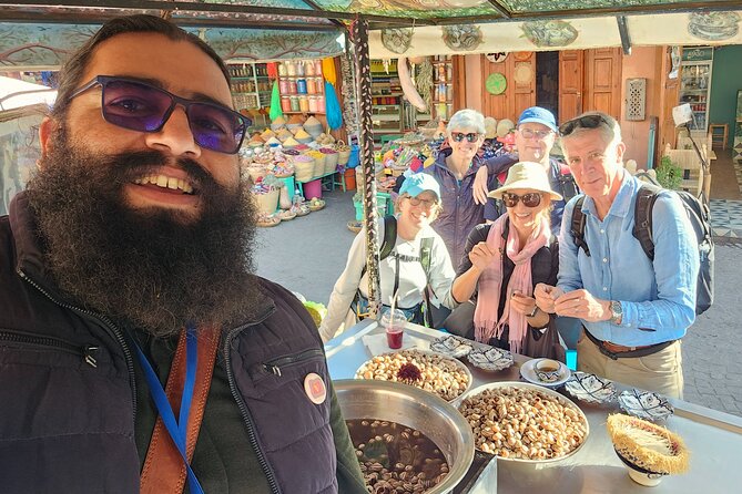 3-Hour Walking Food Tour in Marrakech - The taste list: pastilla, harira, babbouche snails, and msemmen