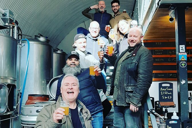 A craft beer tasting tour of the Bermondsey Beer Mile - Stop 4 at Bianca Road Brew Co.: the tour stays fun