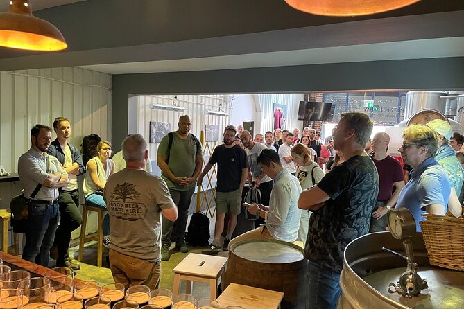 A craft beer tasting tour of the Bermondsey Beer Mile - Stop 1 at The Arch House (Anspach & Hobday): start strong