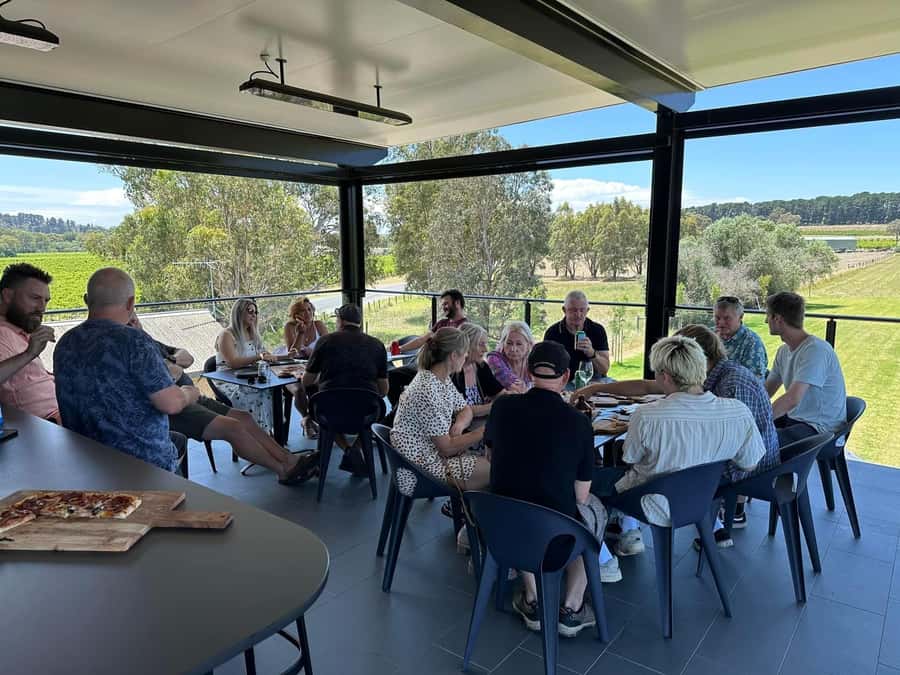 Adelaide: Half-day McLaren Vale & Glenelg Wine Tasting Tour - Haselgrove Wines tasting: reds, whites, and optional cheese