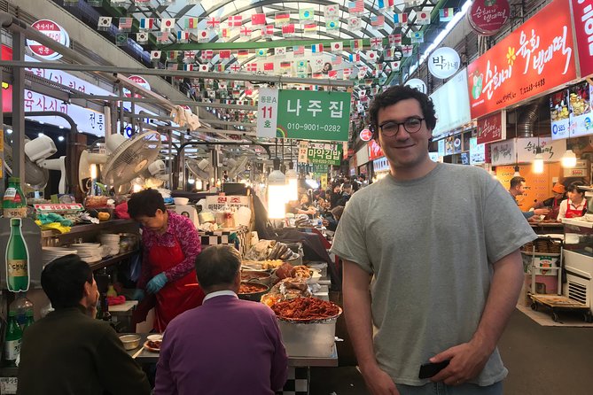 Afternoon Seoul: Hanok Vibes, Netflix Street Food & N Seoul Tower - Gwangjang Market: Seoul’s 1905 street-food theater