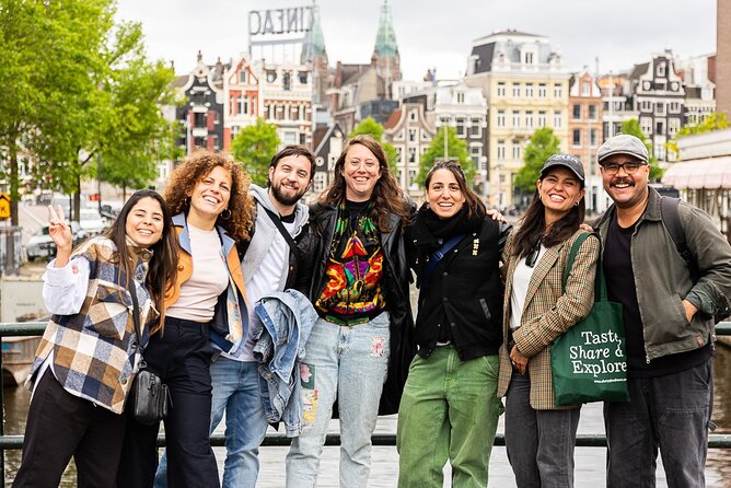 Amsterdam Food Tour: +10 Tastes, Culture and Canals with Sherpa - Stop 4 to 6: Rokin brown-café classics, canal ring views, and four-cheese tasting