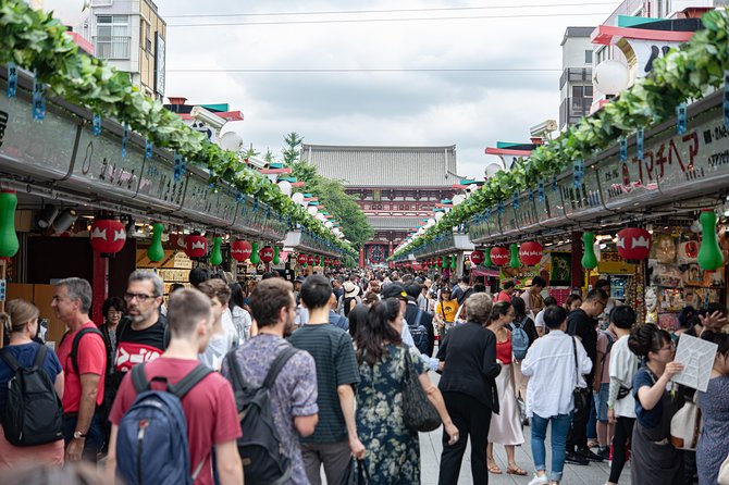 Asakusa Highlights: Street Food Crawl Tour (7+ Local Bites) - The market street before Senso-ji: where the route turns into atmosphere