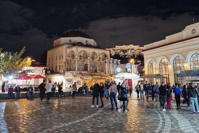 Athens Evening Food Tour - Meeting Point in Monastiraki: Simple Start, Central Ending