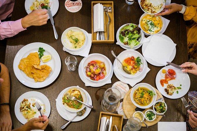 Authentic Vienna Food Tour inc. lunch, street food, 3 drinks - Brunnenmarkt street food: casual Vienna bites