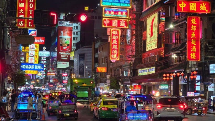 Bangkok: Street Food Tasting Tour at Night - Meeting Point at Wat Mangkon: How to Start Without Stress