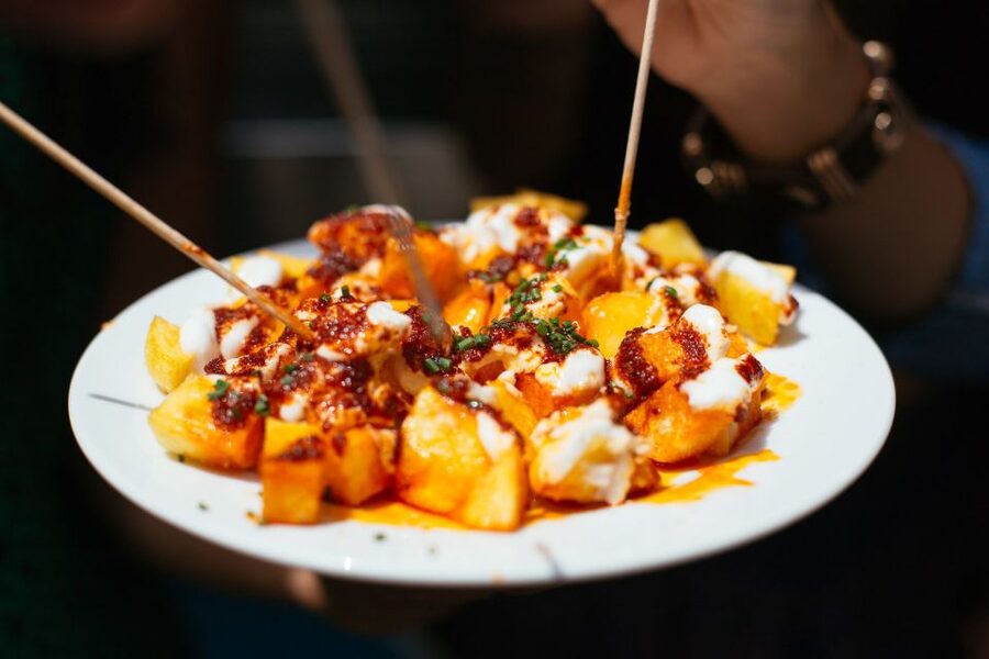 Barcelona: Private Food Tour – 10 Tastings with Locals - Hospital de Santa Creu, Comte Borrell, and Santa María del Pi