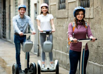 Bari: Street Food Tour on Segway - VELO SERVICE starting point: lesson, luggage, and what to expect on Day One