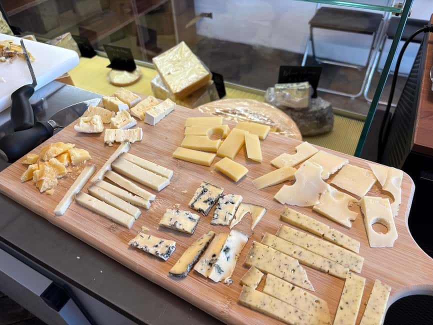 Basel: Local Cheese Tasting Tour with a Cheese Sommelier - Stop at the tasting: what you’ll actually sample