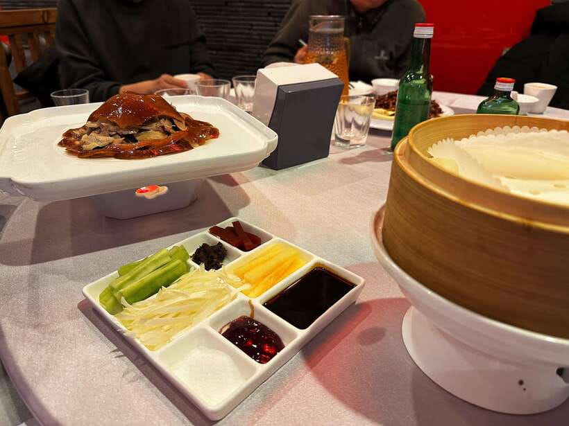 Beijing Hutong Food Crawl Delights: Peking duck, Hotpot&More - Price and Value for an All-in-Three-Stop Dinner-Plus