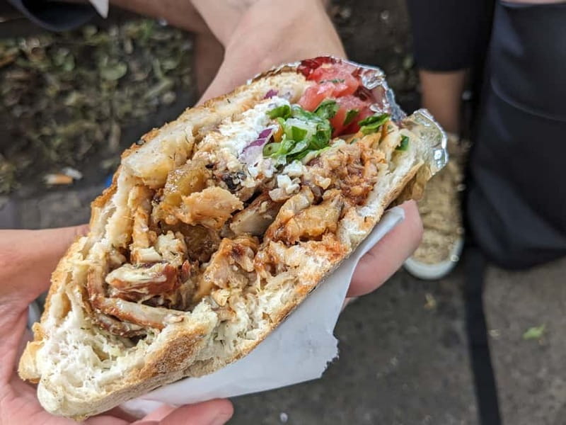Berlin: Guided Street Food Tour with Tastings - What Berlin street food tastes like: kebabs, tacos, pastries, and dessert