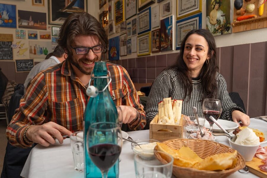 Bologna: Food Tour with Pasta Tasting & Local Specialties - Stop One: The Pasta Moment (Tagliatelle or Tortellini)