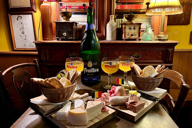 Brussels Food Tour: 10 Tastings of Waffles, Beers, Fries & More - Royal Gallery of Saint Hubert: chocolates plus 1820 elegance