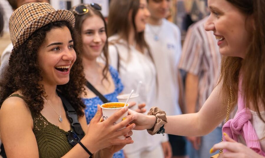 Budapest: Guided Food Tour with Wine, Beer, and Shots - Street Snacks First: Lángos and Hungarian Soup on Handheld Time