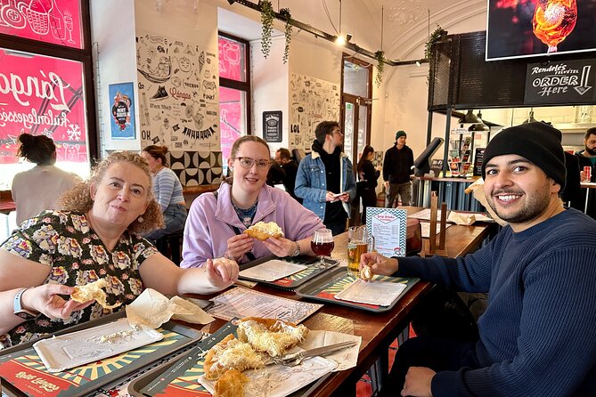 Budapest Street Food Tour with Local Snacks, Dessert and Beer - Langos + beer: the first stop that sets the mood