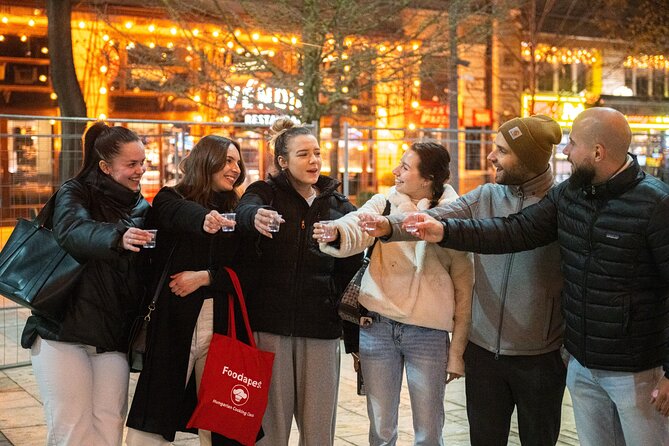 Budapest Tipsy Food Tour with Wines, Small Group & Local Guide - Kalvin Square and goulash: the comfort-food stop that hits differently