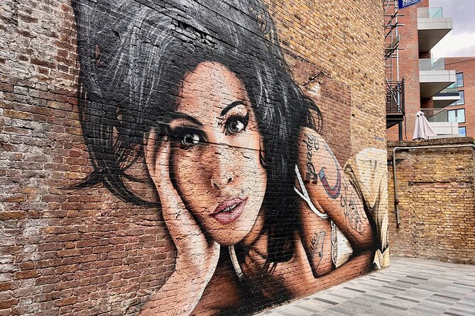 Camden Market Food Tour of 7 Tastings, Gin, Street Food & More - Cyberdog, Amy Winehouse Statue, and Hawley Wharf’s Old-Industrial Feel