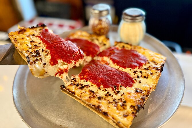Detroit Downtown Food Tour with 6+ Iconic Tastings in Motor City - The Joe Louis Stop and the Guardian Building Lobby Moment