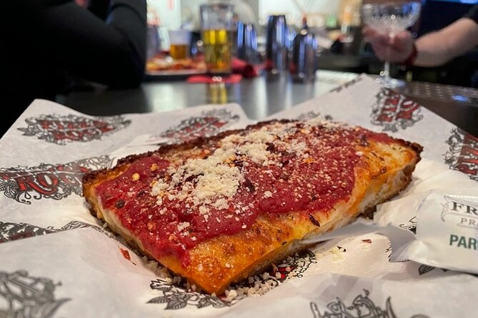 Downtown Las Vegas Food Tour - Stop 4: Pizza Rock for a Downtown Slice With Nightlife Energy
