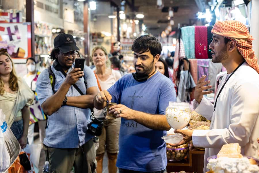 Dubai: Old Town, Creek, Museums, Souks, & Street Food Tour - Deira: Spice Souk and Gold Market, two very different kinds of shopping