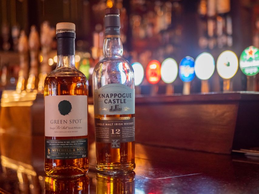 Dublin: 2-Hour Premium Whiskey and Food Tasting Tour - The mid-tour stops: where five tastings add up fast