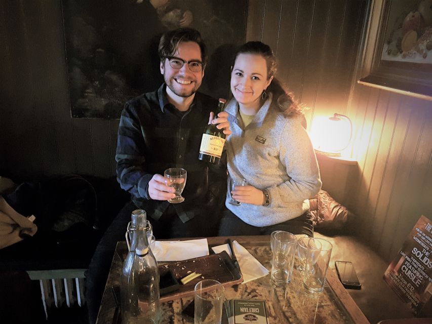Dublin: 2-Hour Premium Whiskey and Food Tasting Tour - Palace Bar in Temple Bar: the writer-linked finale