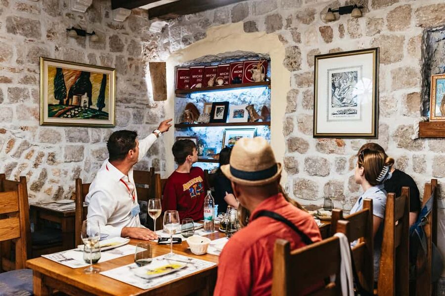 Dubrovnik: Old Town Food Tour - The guide you get can shape the whole night