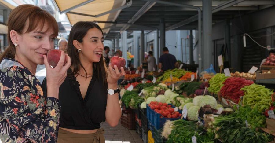 Eat Your Way Through Athens: A Local Food Walk - Market Time in Central Athens: A Quick Look at How Food Gets Chosen