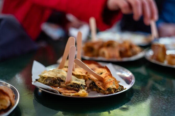 Eating Athens: Our Big, Fat, Greek Food Tour - Stop 3: Έντεκα gyros you assemble yourself, with beer