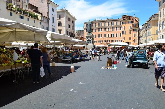 Eternal Rome Food Tour: Campo de Fiori, Jewish Ghetto, Trastevere - Starting at Campo de’ Fiori: where the tour begins