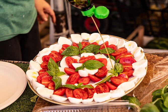 Eternal Rome Food Tour: Campo de Fiori, Jewish Ghetto, Trastevere - Taverna del Ghetto: cod, supplì, and white wine