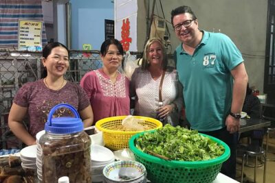 Evening Walking Food Tour, folk game and lantern boat - The Food Lineup: From White Rose Dumplings to a Four-Course Dinner
