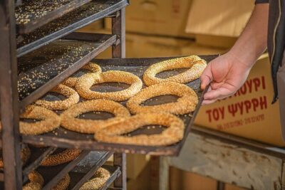 Feast on Athens: LGBTQ+ Walking Food Tour - Psiri morning bites: koulouri, bougatsa, and coffee