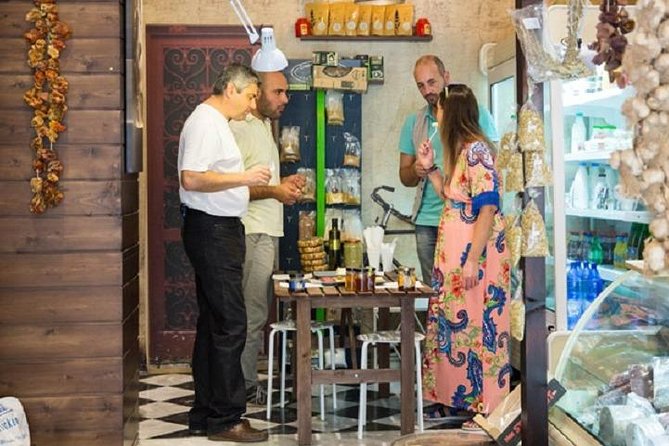 Food Tour in Nafplio - Stop 1: the traditional grocery for cheese and sausage