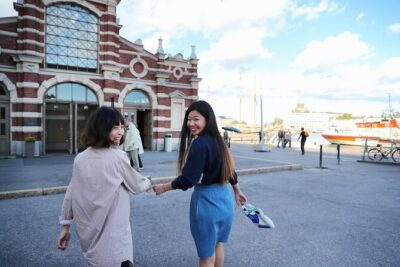 FOOD Tour with Roof Top Bar in Helsinki - Kauppatori Market Square: snack culture with good people-watching