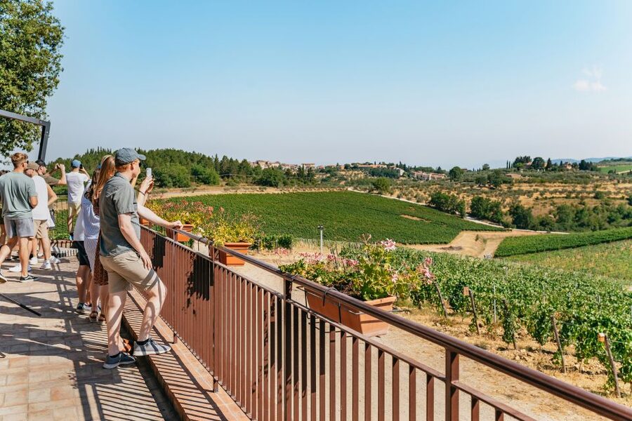 From Florence: Small Group Wine Tasting Tour to Tuscany - Winery Stop Two: Compare Cellars, Then Taste More Tuscan Produce