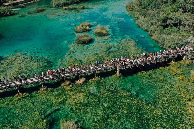 From Split: Krka Waterfalls, Food & Wine Tasting Tour - Ethno-village and traditional crafts: a culture pause that fits the day