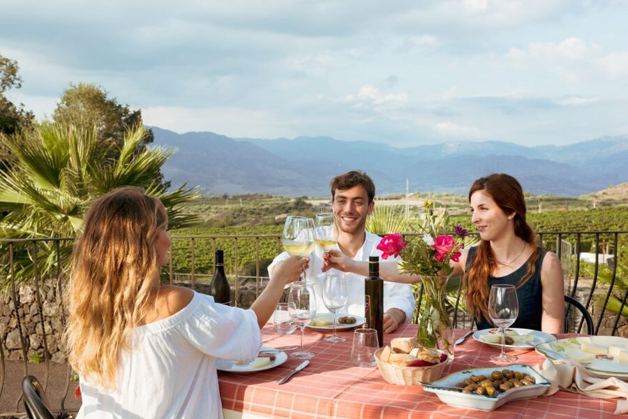 From Taormina: Mount Etna Food and Wine Tasting Tour - Riding from Taormina into lava-stone villages and citrus groves