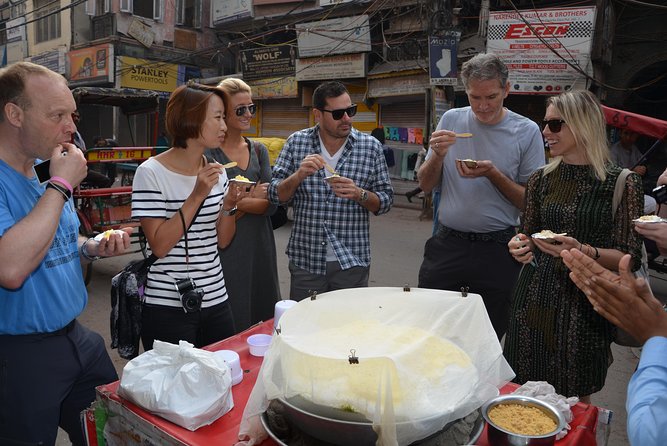 Half-Day Food Tour with Cycle Rickshaw ride to Masterji Kee Haveli - Khari Baoli: the spice market that hits your senses first