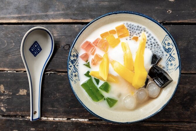 Hanoi Street Food Tour By Motorbike + Sightseeing SAFE & FUN - The food stops: how 4-5 tastings add up fast