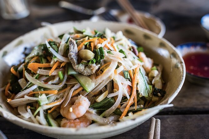Hanoi Vegan Street Food Tour and Train Street - Stop 4: Banh Xeo Chay (Crispy Pancake with Veggies)