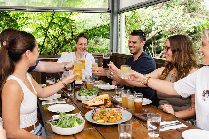 Hinterland Cheese & Wine Tasting Tour - with 2 course lunch included - Maleny lunch at Brouhaha Kitchen & Taproom: two courses plus your choice of drink