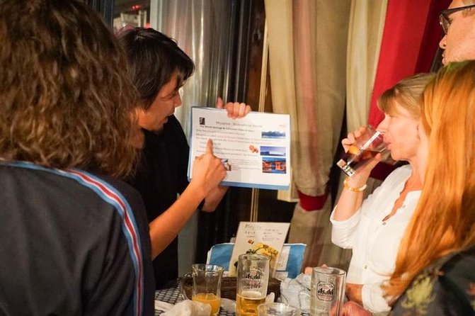 Hiroshima Izakaya Food and Drink Night Tour - Nagarekawacho Izakaya Crawl: Two Bars In The Naka Area