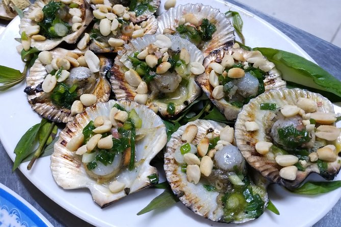Ho Chi Minh City’s most delicious street food tour by motorbike - Stop 1 on Tôn Đức Thắng: Grilled Beef Classics You Might Not Find Alone