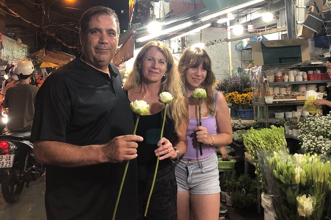 Ho Chi Minh City with Street Food Tour by Cyclo - Nguyen Van Binh Book Street and Ho Thi Ky Flower Market: the local scene payoff
