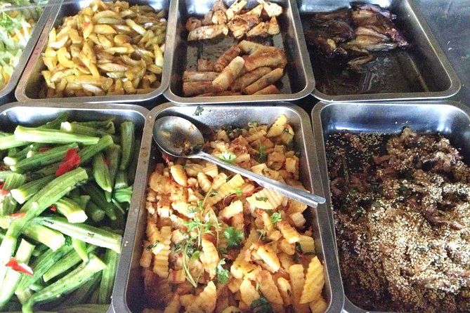 Hoi An at Sunset: Authentic Local Street Food Tour - Stop 4: Cao lau noodles (and the hot sesame-peanut milk)