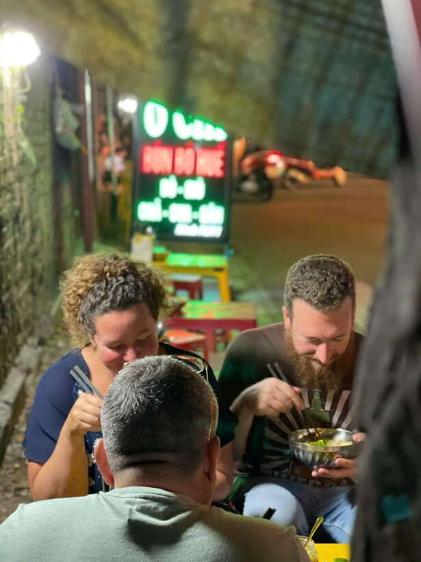 Hue: Guided Local Food Tour with Stories - The short scooter hop and why it helps