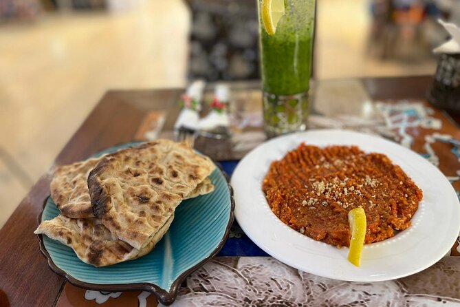 Istanbul Spice Market & Historic Centre Food Tour w/ 10 Tastings - Kofta and a drink in a locals hole in the wall