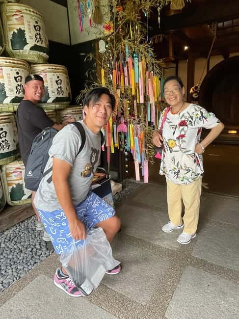 Kobe: Guided Sake Breweries Tour with Tastings - Meet at Ishiyagawa, then settle into a 3.5-hour walking flow